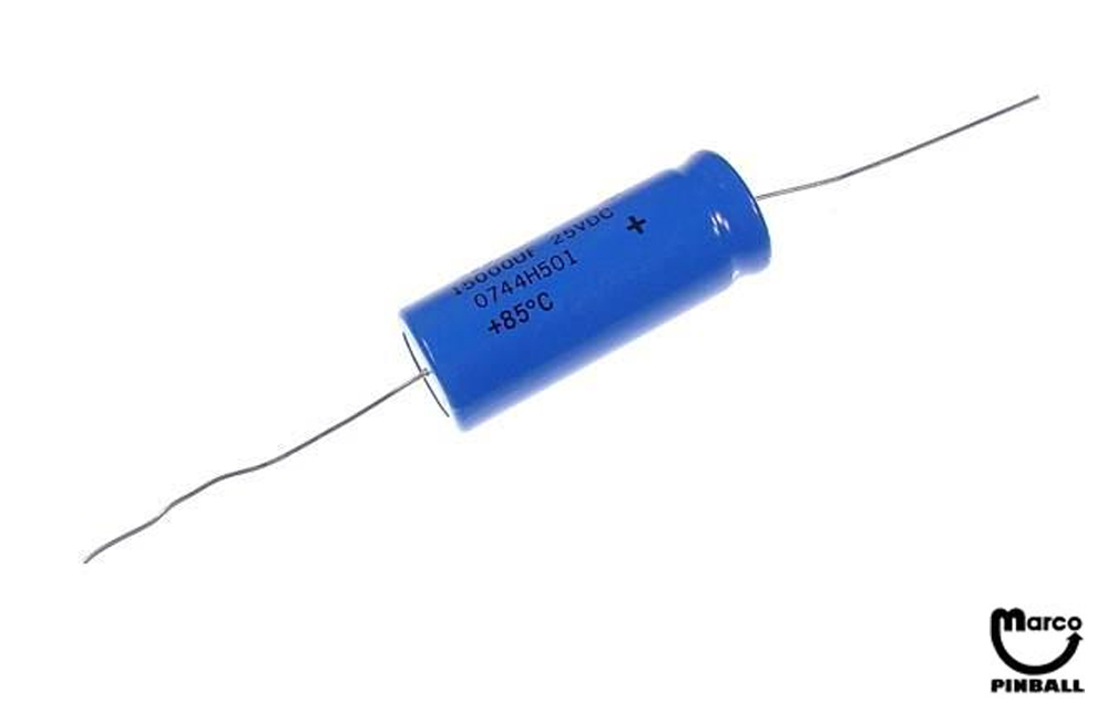 Capacitor 15000 uF 25v axial