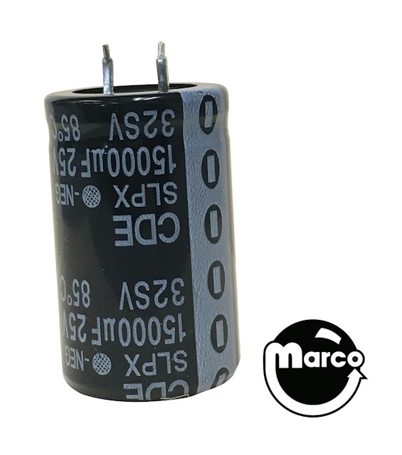 Capacitor 15000 uF 25v Radial Snap