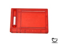 Coin entry plate - Gottlieb&reg; red USA 10&cent;