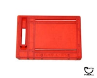 Coin entry plate - Gottlieb&reg; red AUS 5&cent;
