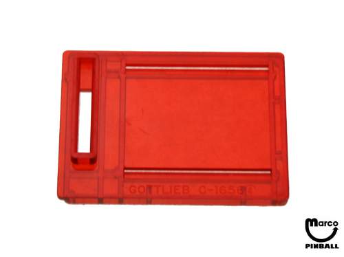 C-16564 - Coin entry plate - Gottlieb® red USA 5¢ - Marco