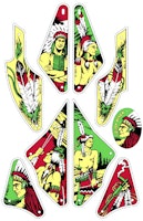 GOLDEN ARROW (Gottlieb) Plastic set
