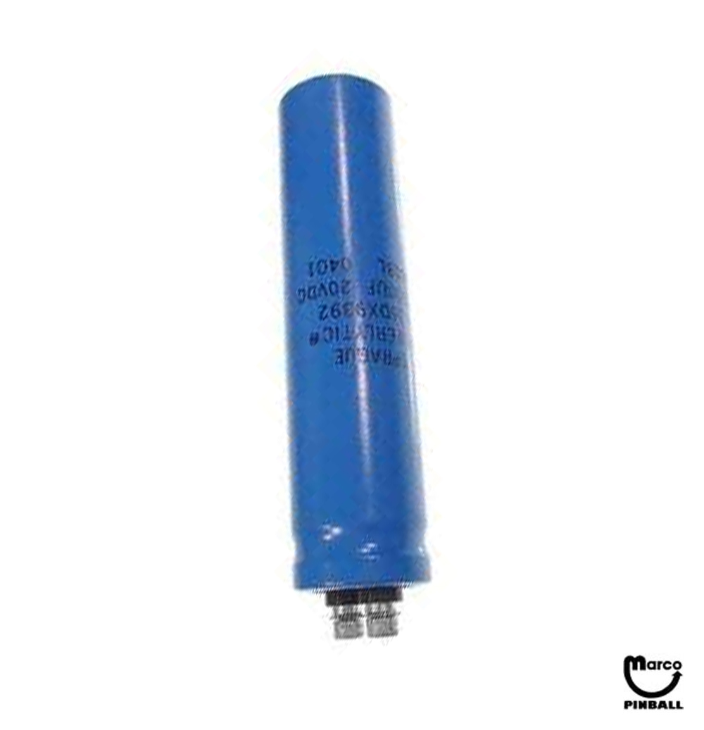 Capacitor 20000 uF 20v radial screw term