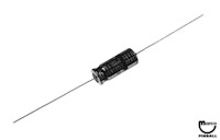 Capacitor 220 uF 16v axial