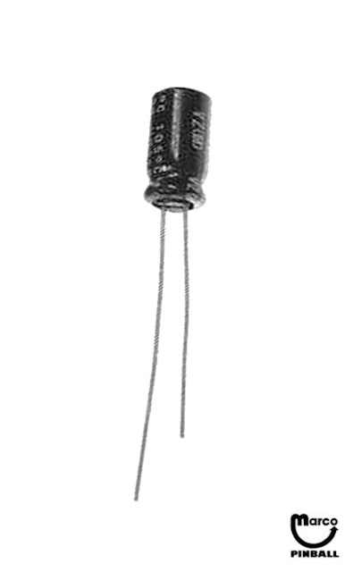 Capacitor 220 uF 16v radial 125-5013-00
