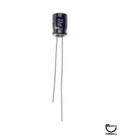 Capacitor 22 uF 25v radial XO-293