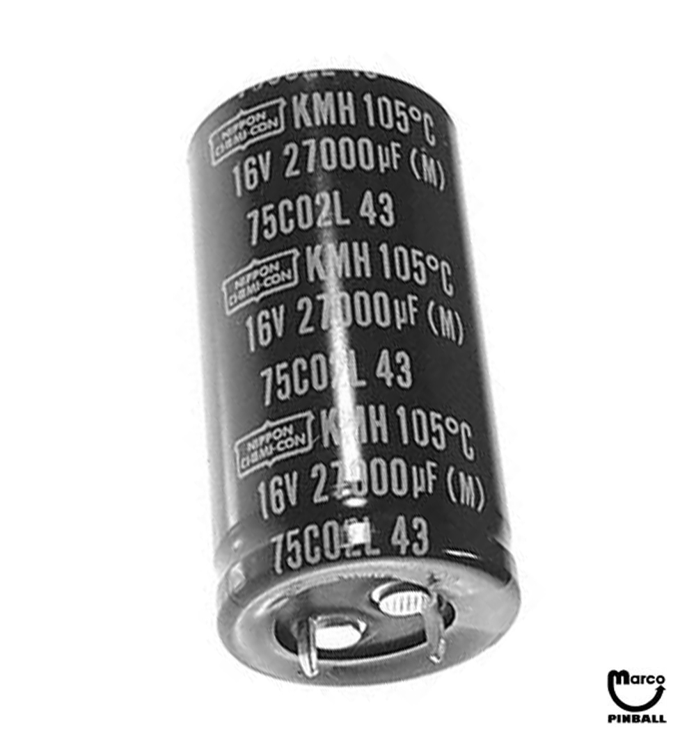 Capacitor 27000 uF 16v radial