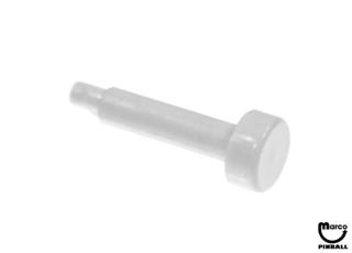 Rollover button 5/16 inch diameter white USE C-587-6