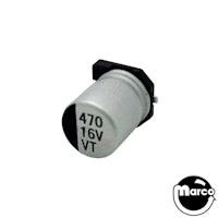 Capacitor 470uF 16V Surface Mount 8.3mm² x 10mm