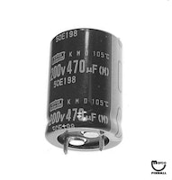 Capacitor 470 uF 200v radial