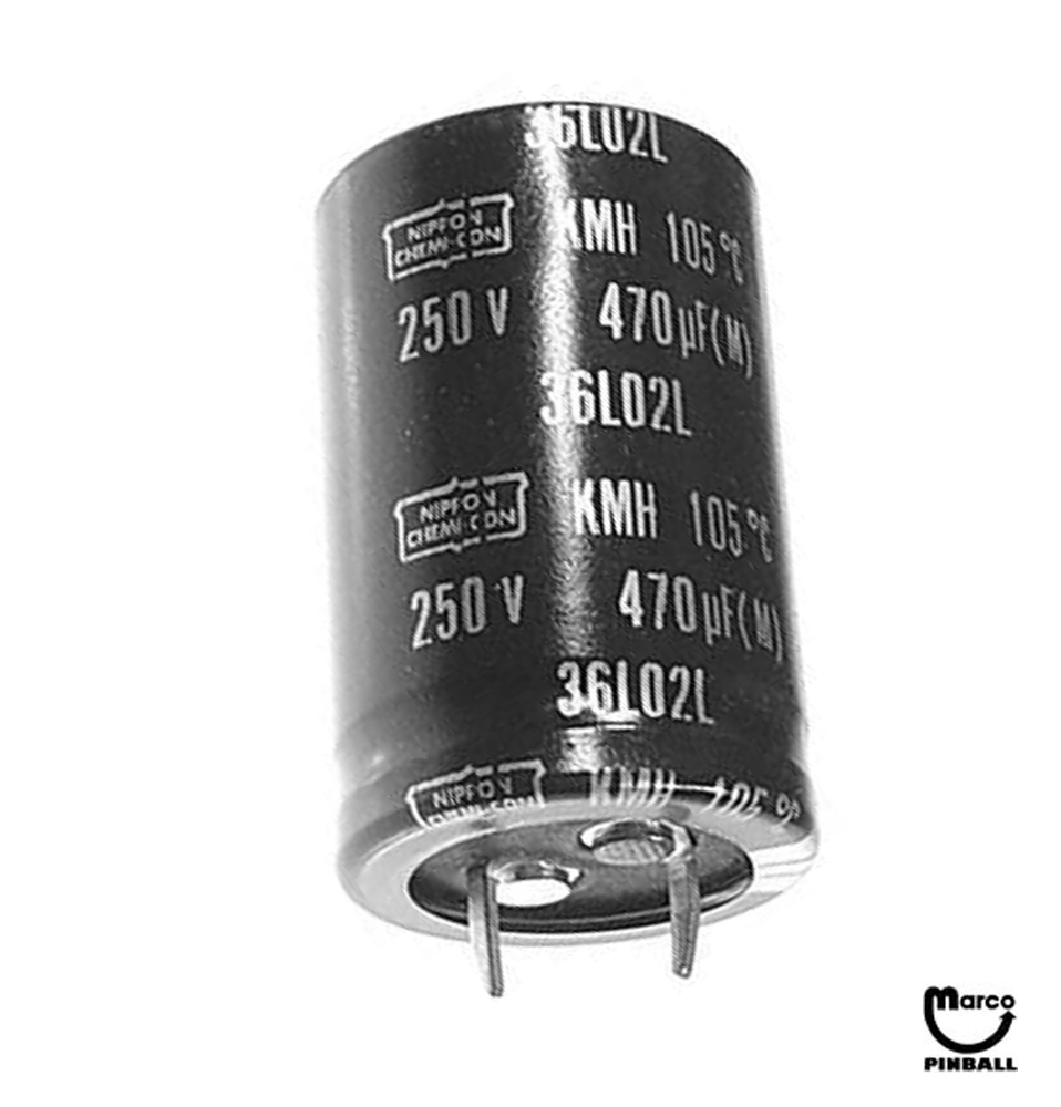 Capacitor 470uF 250V radial
