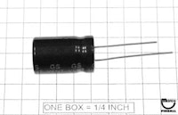 Capacitor 470 uF 50v radial