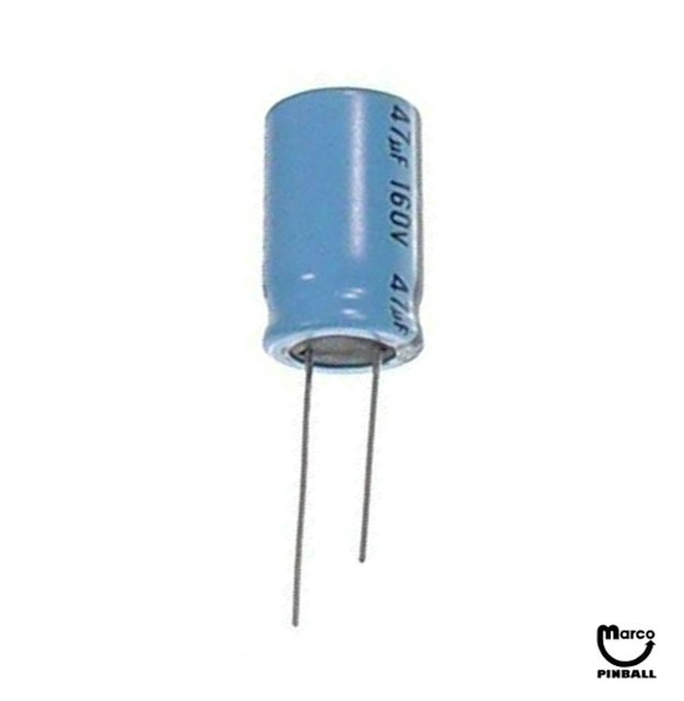 Capacitor 47 uF 160v radial