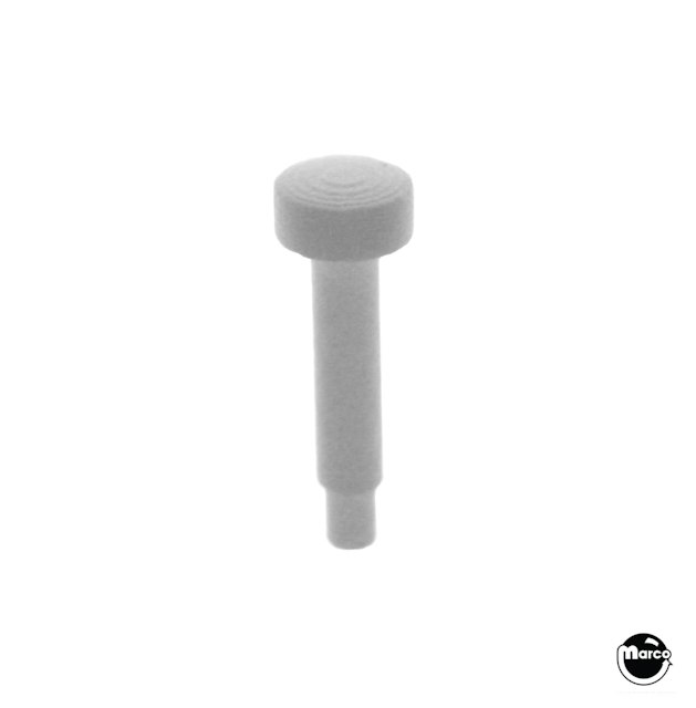 Rollover button - 5/16 inch diameter white