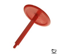 Mushroom bumper 1-3/8" target red