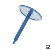 Mushroom bumper target 1-3/8 inch blue