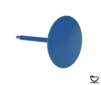 Mushroom bumper target 1-3/8 inch blue