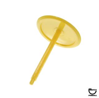 Mushroom bumper target 1-3/8 inch yellow