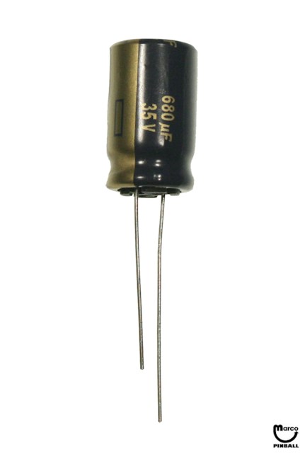 Capacitor 680uF 35V radial