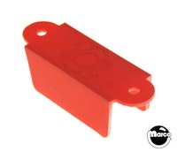 Lane guide Bally logo 2-3/4 inch red double