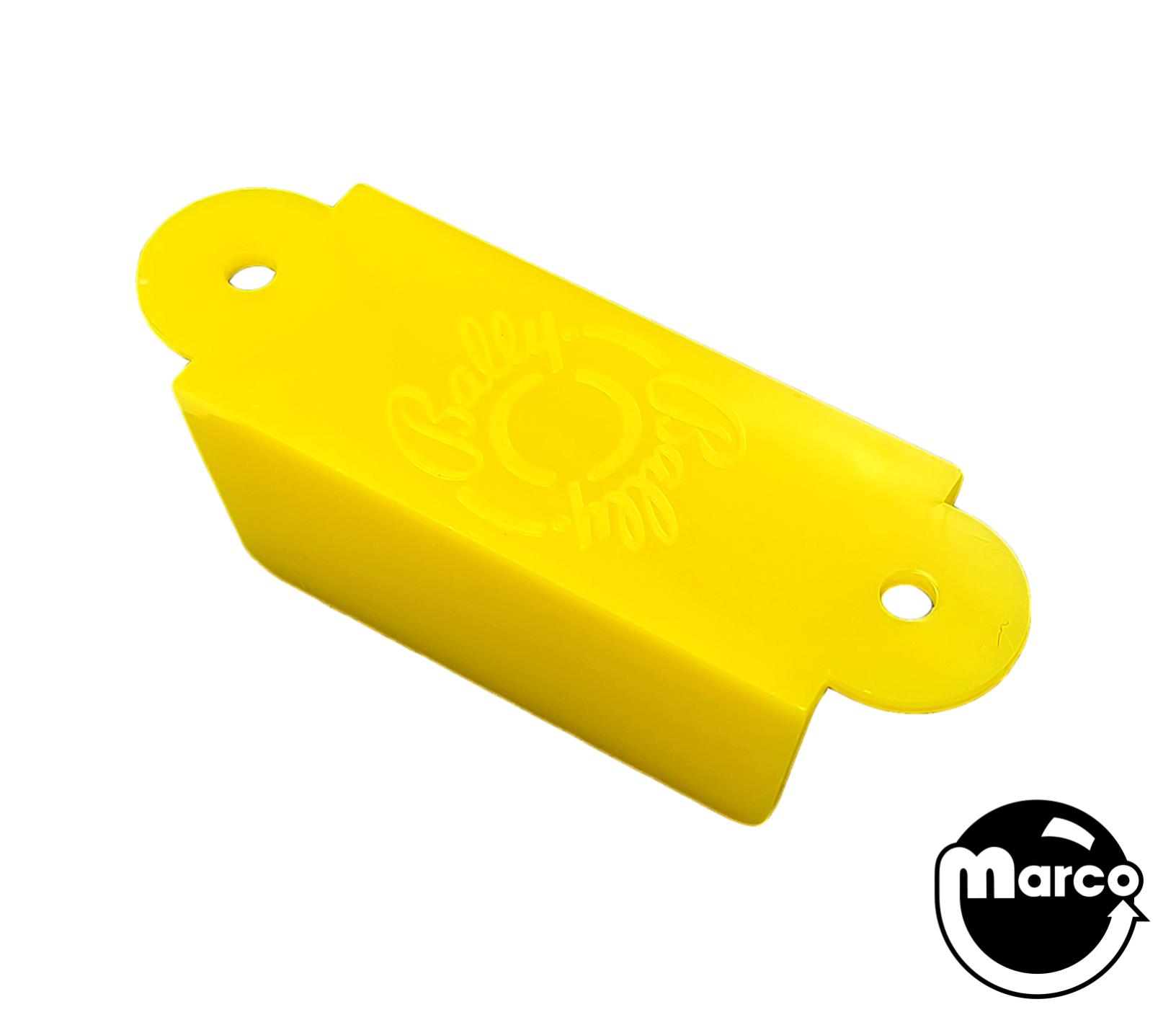 Lane guide Bally logo 2-3/4 inch yellow double