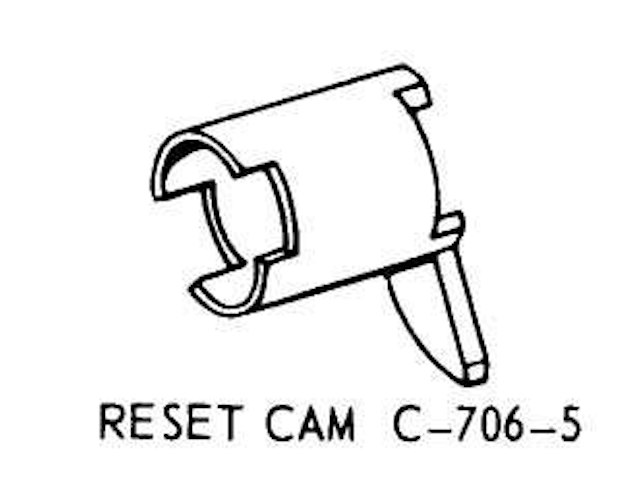 Reset cam nylon Bally