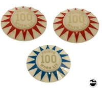 SEA RAY (Bally) Pop bumper cap set