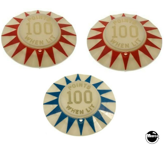 SEA RAY (Bally) Pop bumper cap set