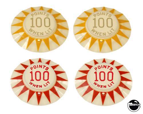 LITTLE JOE (Bally) Pop bumper cap set PCS1447
