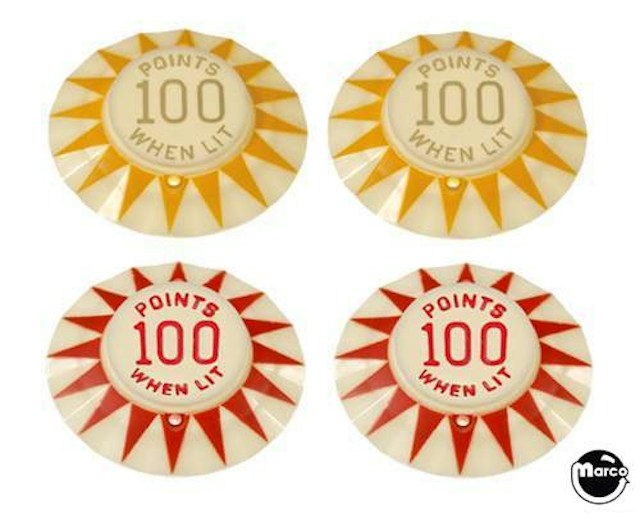 LITTLE JOE (Bally) Pop bumper cap set PCS1447