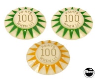 EL TORO (Bally) Pop bumper cap set