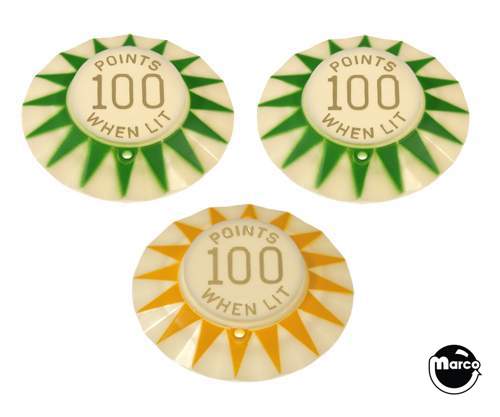 EXPRESSWAY (Bally) Pop bumper cap set PCS1914
