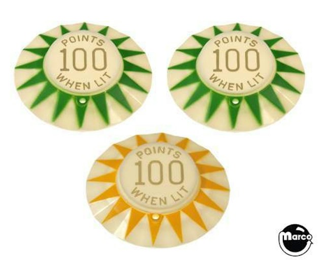 EXPRESSWAY (Bally) Pop bumper cap set PCS1914