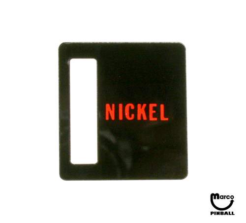 Price plate (Bally) Nickel