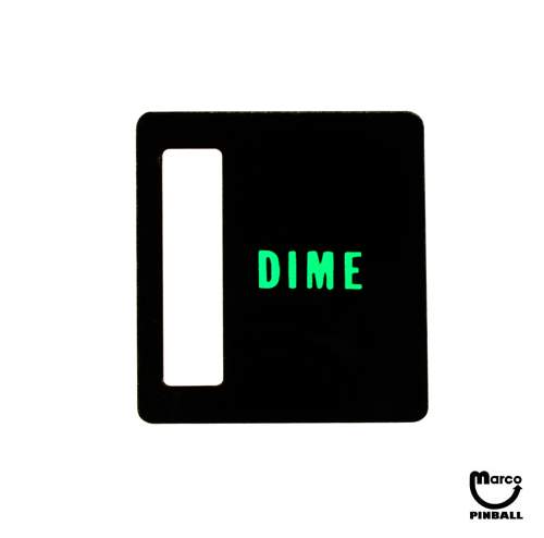 Price plate (Bally) Dime