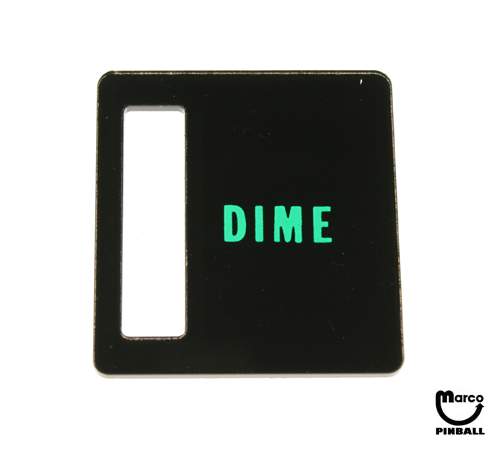 Price plate Bally Dime
