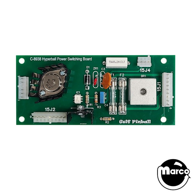 HYPERBALL (Williams) Power switching board