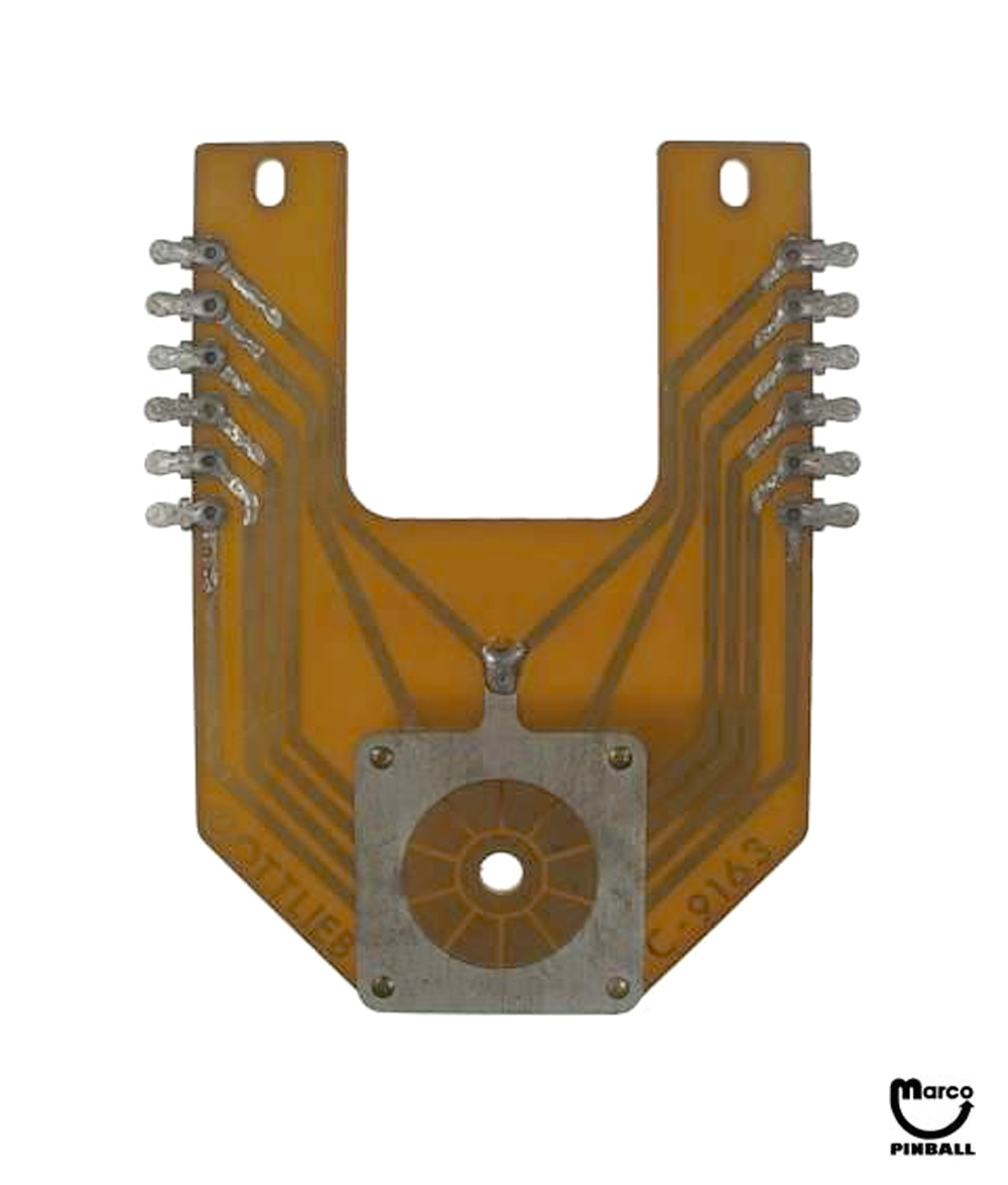 Contact plate circuit board Gottlieb