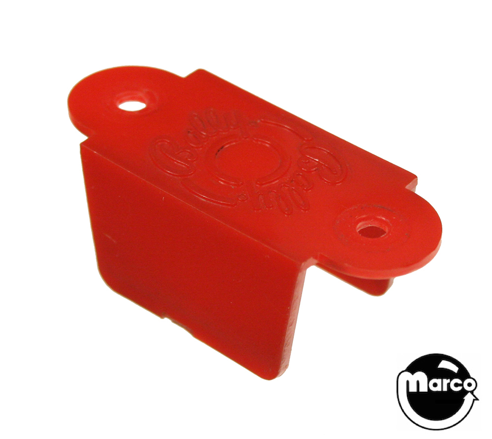 Lane guide Bally logo 2-1/8 inch red double