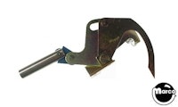 Ball trough feed assembly