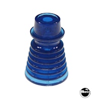 Post 1 inch concentric fin blue - short