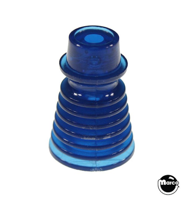 Post 1 inch concentric fin blue - short