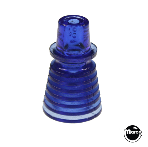Post 1-1/8 inch concentric fin blue - tall