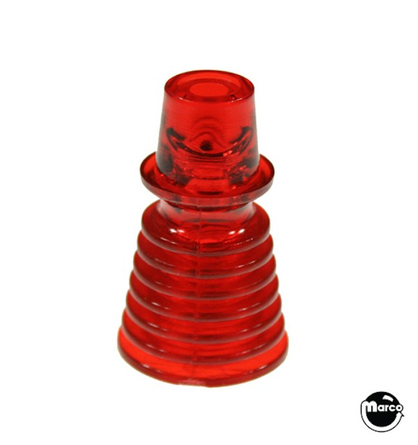 Post 1-1/8 inch concentric fin RED- tall