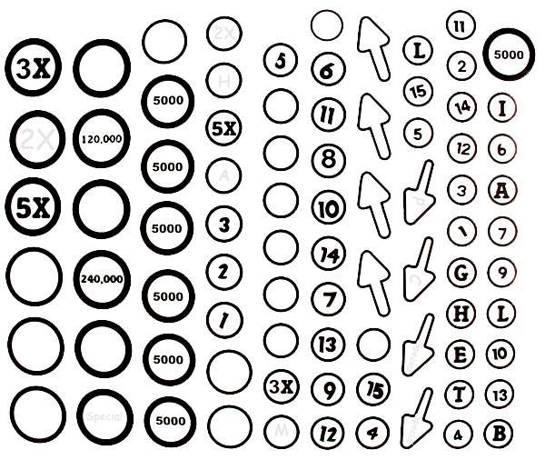 EIGHT BALL CHAMP (Bally) Insert decals