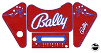 EVEL KNIEVEL (Bally) Apron Decal set