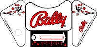 FLIP FLOP (Bally) Apron decal set