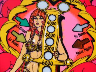 MATA HARI (Bally) Playfield