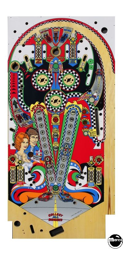 NITRO GROUNDSHAKER (Bally) Playfield