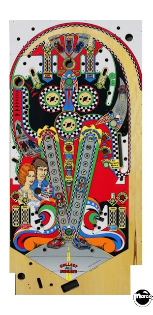 NITRO GROUNDSHAKER (Bally) Playfield
